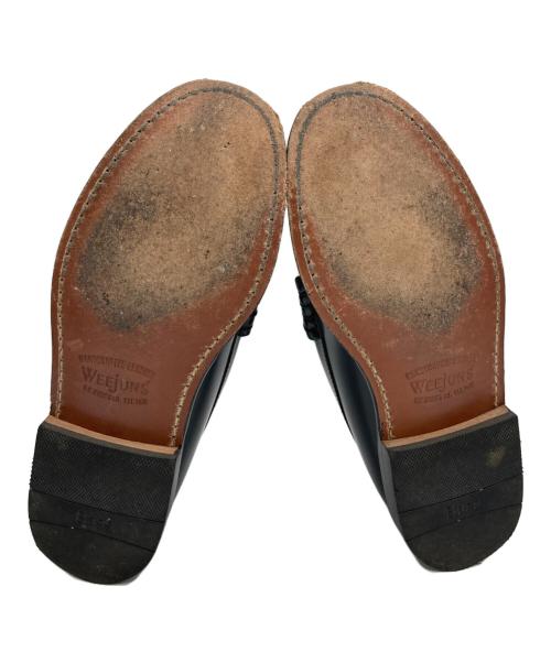 G.H.BASS（ジーエイチバス）G.H.BASS (ジーエイチバス) コインローファー ホワイト×ブラック サイズ:40の古着・服飾アイテム