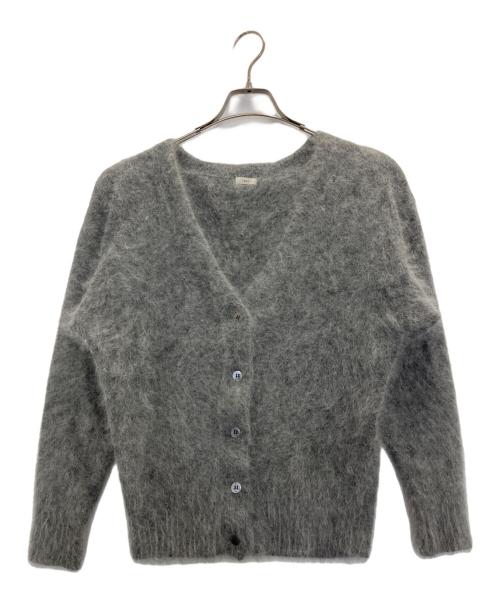IENA（イエナ）IENA (イエナ) シャギーニットカーディガン グレー サイズ:FREEの古着・服飾アイテム