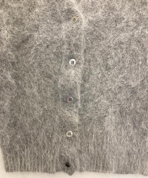 IENA（イエナ）IENA (イエナ) シャギーニットカーディガン グレー サイズ:FREEの古着・服飾アイテム