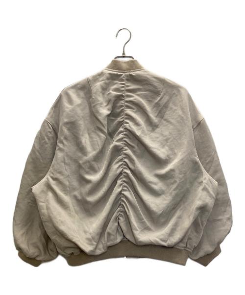RAY BEAMS（レイ ビームス）RAY BEAMS (レイ ビームス) ギャザーブルゾン ベージュ サイズ:表記無しの古着・服飾アイテム