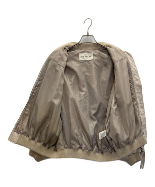RAY BEAMS（レイ ビームス）RAY BEAMS (レイ ビームス) ギャザーブルゾン ベージュ サイズ:表記無しの古着・服飾アイテム