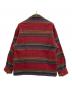 WOOLRICH (ウールリッチ) 90s ボーダーウールジャケット レッド サイズ:M：6000円