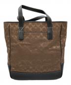COACHコーチ）の古着「トートバッグ」｜ブラウン