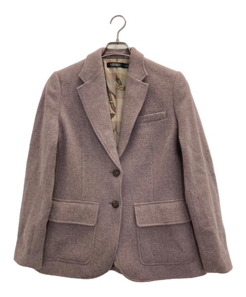 LAUREN RALPH LAUREN（ローレンラルフローレン）LAUREN RALPH LAUREN (ローレンラルフローレン) スカーフライナーテーラードジャケット ピンク サイズ:6の古着・服飾アイテム