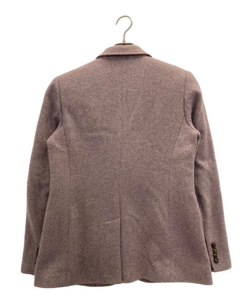 LAUREN RALPH LAUREN（ローレンラルフローレン）LAUREN RALPH LAUREN (ローレンラルフローレン) スカーフライナーテーラードジャケット ピンク サイズ:6の古着・服飾アイテム