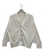 COLLAGE GALLARDAGALANTEコラージュ ガリャルダガランテ）の古着「コンチョ釦カーデ」｜ホワイト