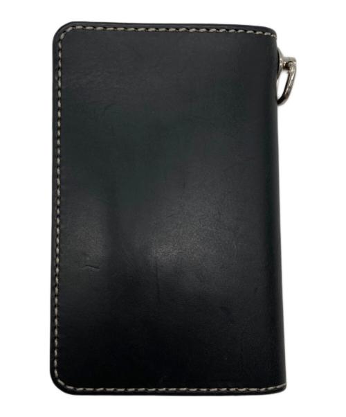 KC's LEATHER CRAFT（ケーシーズ）KC's LEATHER CRAFT (ケーシーズ) ロングビルフォールド エレノア カウハイド ブラックの古着・服飾アイテム