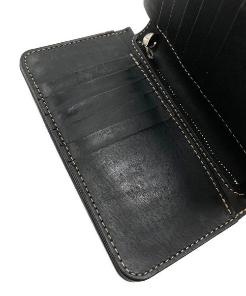 KC's LEATHER CRAFT（ケーシーズ）KC's LEATHER CRAFT (ケーシーズ) ロングビルフォールド エレノア カウハイド ブラックの古着・服飾アイテム