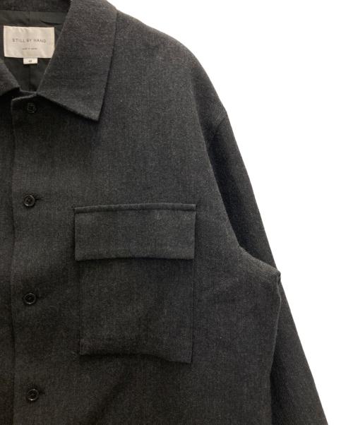 STILL BY HAND（スティルバイハンド）STILL BY HAND (スティルバイハンド) WOOL  Blouson ブラック サイズ:48の古着・服飾アイテム