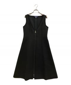 中古・古着通販】Rene (ルネ) ドットワンピース ネイビー サイズ:38