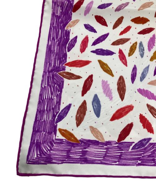 HERMES（エルメス）HERMES (エルメス) カレ90 パープルの古着・服飾アイテム