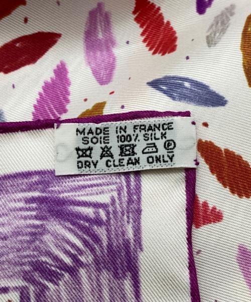 HERMES（エルメス）HERMES (エルメス) カレ90 パープルの古着・服飾アイテム