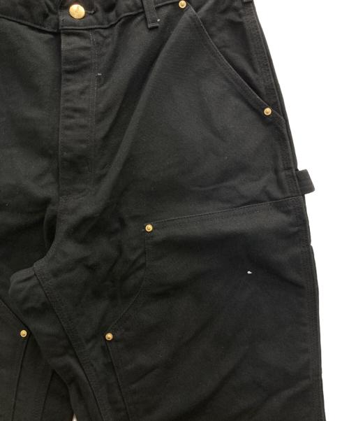 CarHartt（カーハート）CarHartt (カーハート) ダブルニーワークパンツ ブラック サイズ:86cm (W34)の古着・服飾アイテム