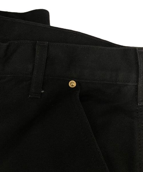 CarHartt（カーハート）CarHartt (カーハート) ダブルニーワークパンツ ブラック サイズ:86cm (W34)の古着・服飾アイテム
