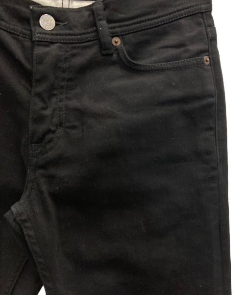 Acne studios（アクネ ストゥディオス）ACNE STUDIOS (アクネ ストゥディオス) デニムパンツ ブラック サイズ:71cm (W28)の古着・服飾アイテム