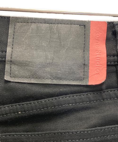 Acne studios（アクネ ストゥディオス）ACNE STUDIOS (アクネ ストゥディオス) デニムパンツ ブラック サイズ:71cm (W28)の古着・服飾アイテム