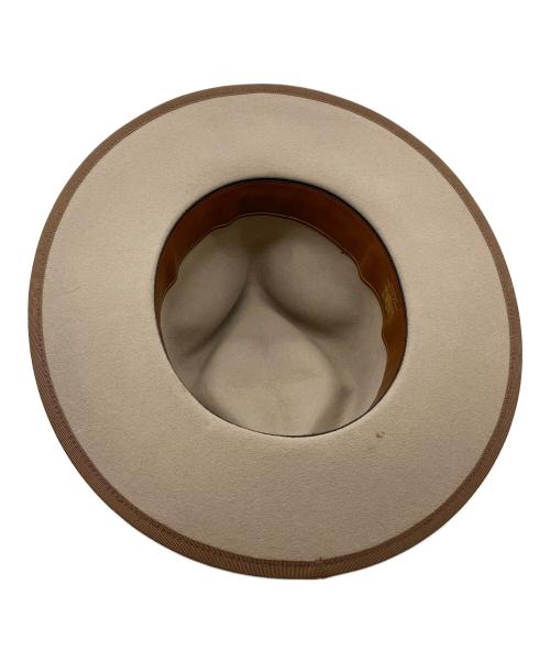 STETSON（ステットソン）STETSON (ステットソン) VTG加工ハット ベージュ サイズ:59cmの古着・服飾アイテム