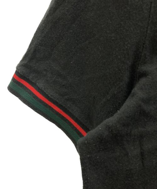 GUCCI（グッチ）GUCCI (グッチ) シェリーラインリブT-shirts ブラック サイズ:Sの古着・服飾アイテム