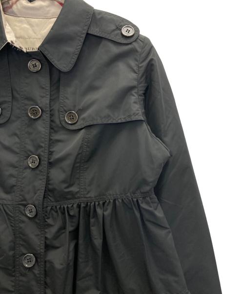 BURBERRY（バーバリー）BURBERRY (バーバリー) ティアードコート ブラック サイズ:12y152㎝の古着・服飾アイテム