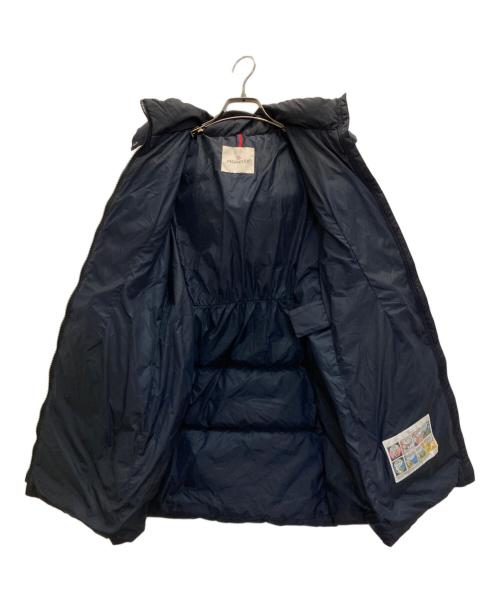MONCLER（モンクレール）MONCLER (モンクレール) ロングダウンコート ネイビー サイズ:12 152㎝の古着・服飾アイテム
