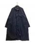 STONEMASTER（ストーンマスター）の古着「SMロングコート ナイロンダイ オックスフォード」｜ネイビー