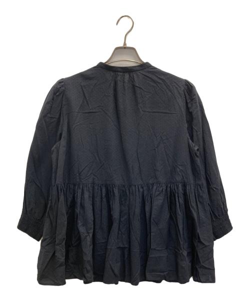 AMACA（アマカ）AMACA (アマカ) 先染めドビーブラウス ネイビー サイズ:SIZE40の古着・服飾アイテム