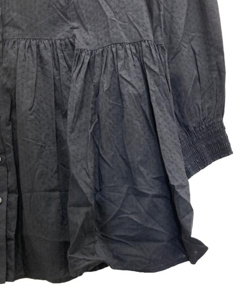 AMACA（アマカ）AMACA (アマカ) 先染めドビーブラウス ネイビー サイズ:SIZE40の古着・服飾アイテム