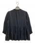 AMACA (アマカ) 先染めドビーブラウス ネイビー サイズ:SIZE40：4000円