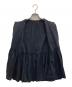 中古・古着 AMACA (アマカ) 先染めドビーブラウス ネイビー サイズ:SIZE40：4000円