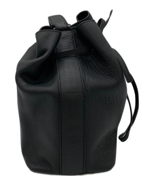 FURLA（フルラ）FURLA (フルラ) ドロストショルダーバッグ ブラックの古着・服飾アイテム