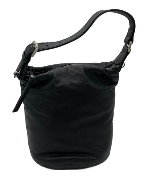 GIANNI CHIARINI（ジャンニ キアリーニ）GIANNI CHIARINI (ジャンニ キアリーニ) レザー2WAYショルダーバッグ ブラックの古着・服飾アイテム