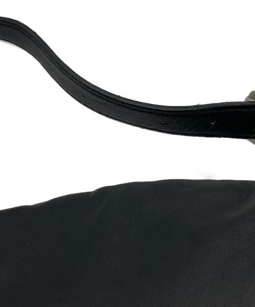 GIANNI CHIARINI（ジャンニ キアリーニ）GIANNI CHIARINI (ジャンニ キアリーニ) レザー2WAYショルダーバッグ ブラックの古着・服飾アイテム