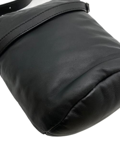 GIANNI CHIARINI（ジャンニ キアリーニ）GIANNI CHIARINI (ジャンニ キアリーニ) レザー2WAYショルダーバッグ ブラックの古着・服飾アイテム