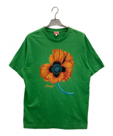 中古・古着通販】KENZO (ケンゾー) フロントポピーフラワーTシャツ