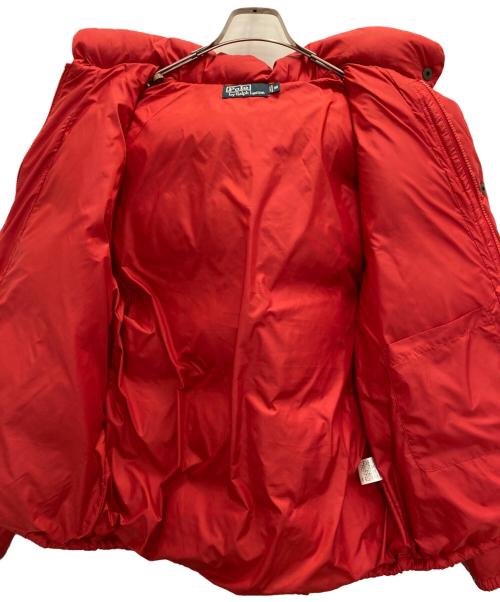 POLO RALPH LAUREN（ポロ・ラルフローレン）POLO RALPH LAUREN (ポロ・ラルフローレン) ダウンジャケット レッド サイズ:Mの古着・服飾アイテム