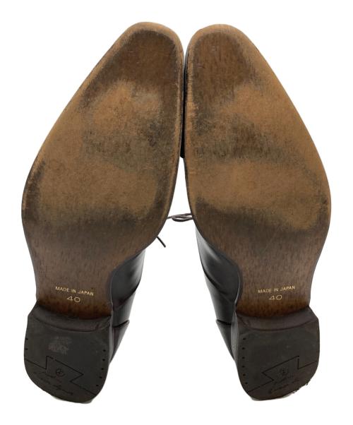 QUEEN CLASSICO（クインクラシコ）Queen Classico (クインクラシコ) ストレートチップシューズ グリーン サイズ:25㎝の古着・服飾アイテム