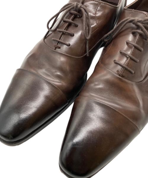 QUEEN CLASSICO（クインクラシコ）Queen Classico (クインクラシコ) ストレートチップシューズ グリーン サイズ:25㎝の古着・服飾アイテム