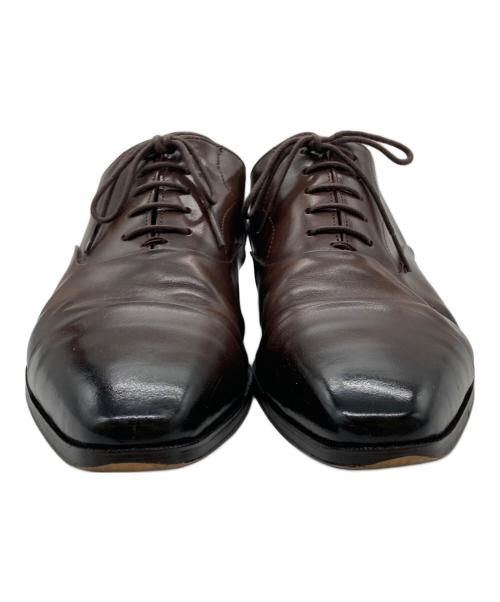 QUEEN CLASSICO（クインクラシコ）Queen Classico (クインクラシコ) ストレートチップシューズ グリーン サイズ:25㎝の古着・服飾アイテム