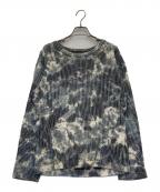 ISSEY MIYAKE MENイッセイミヤケメン）の古着「プリーツ総柄カットソー」｜グレー