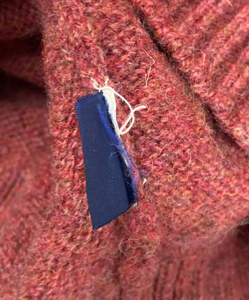 POLO RALPH LAUREN（ポロ・ラルフローレン）POLO RALPH LAUREN (ポロ・ラルフローレン) メランジポニーニット レッド サイズ:Ⅿの古着・服飾アイテム