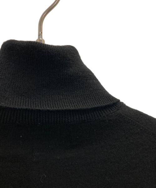 POLO RALPH LAUREN（ポロ・ラルフローレン）POLO RALPH LAUREN (ポロ・ラルフローレン) タートルネックニット ブラック サイズ:Ⅿの古着・服飾アイテム