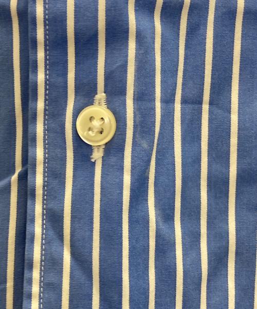 POLO RALPH LAUREN（ポロ・ラルフローレン）POLO RALPH LAUREN (ポロ・ラルフローレン) ストライプシャツ ブルー サイズ:XLの古着・服飾アイテム