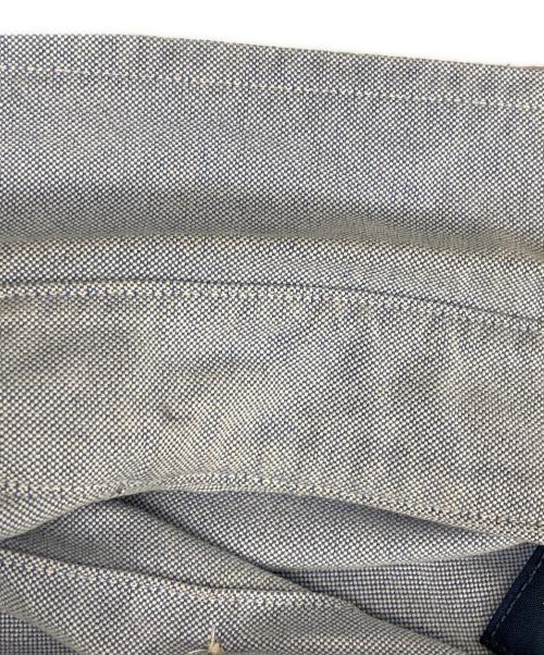 POLO RALPH LAUREN（ポロ・ラルフローレン）POLO RALPH LAUREN (ポロ・ラルフローレン) 裾ポニーボタンダウンシャツ ブルー サイズ:Ⅿの古着・服飾アイテム