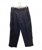 RRLダブルアールエル）の古着「2タックダブルスラックス」｜ネイビー