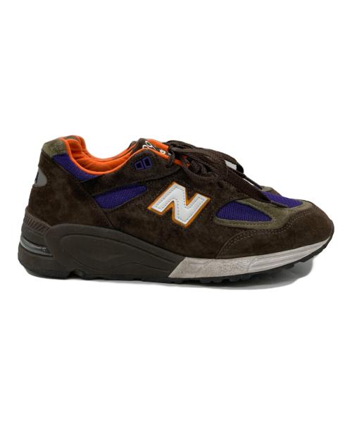 NEW BALANCE（ニューバランス）NEW BALANCE (ニューバランス) ローカットスニーカー ブラウン サイズ:27.5cmの古着・服飾アイテム