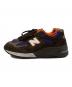 NEW BALANCE (ニューバランス) ローカットスニーカー ブラウン サイズ:27.5cm：15000円