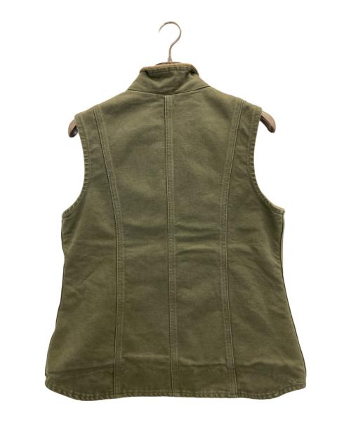CarHartt（カーハート）CarHartt (カーハート) ダック地ハイネックベスト カーキ サイズ:サイズ表記無しの古着・服飾アイテム