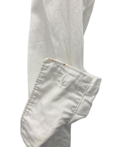 BLACK COMME des GARCONS（ブラックコムデギャルソン）BLACK COMME des GARCONS (ブラックコムデギャルソン) ロングシャツ ホワイト サイズ:Lの古着・服飾アイテム