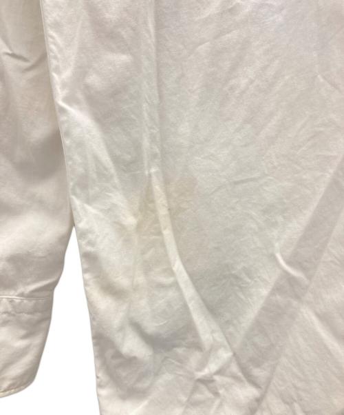 BLACK COMME des GARCONS（ブラックコムデギャルソン）BLACK COMME des GARCONS (ブラックコムデギャルソン) ロングシャツ ホワイト サイズ:Lの古着・服飾アイテム
