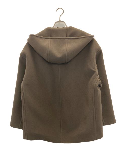 DES PRES（デ プレ）DES PRES (デ プレ) ニューモッサ フーデッドショートコート ブラウン サイズ:36の古着・服飾アイテム